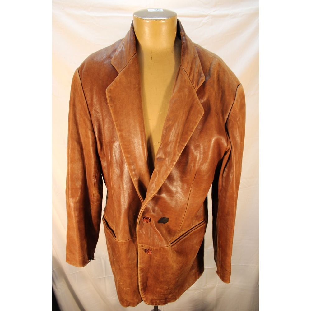 Sea Dream Leather‎ Vintage Jacket Size Small Brown